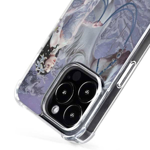 Fairy with Horse in Snow by Nene Thomas iPhone 16 Pro MagSafe Case